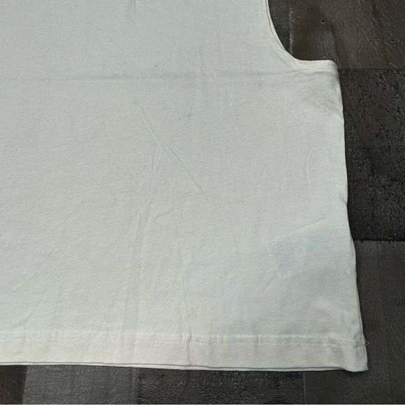 NWT Adidas White Boyfriend Tank size Large - Picture 3 of 10